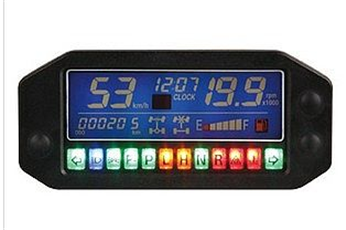 HTN negative display ATV instrument